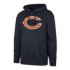 Chicago Bears Men's Navy "C" Headline Hood