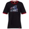 Chicago White Sox Youth Navy And Red Batterman Logo Ringer Tee