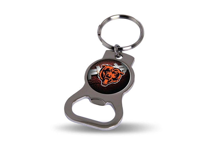 Chicago Bears Logo Bottle Opener Keychain 3 Chicago Bears Logo Bottle Opener Keychain