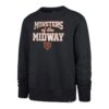 Chicago Bears Navy Monster Of The Midway Headline Crew Sweater