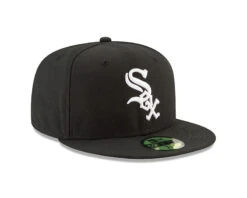 NEW ERA Chicago White Sox Black Fitted Primary Logo Fitted Flat Bill Hat -Hockey Store media 4ac0fdbc 068e 43a7 9f4a 59c232e0d454
