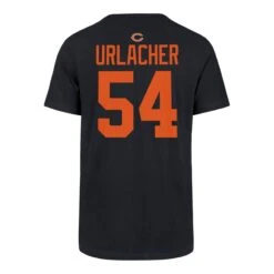 Chicago Bears Men's Navy Brian Urlacher Player Tee