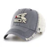 47 Chicago White Sox Navy And White Mesh Batterman Logo Trucker Style Adjustable Hat