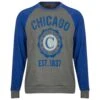 Chicago Men's Heather Grey And Royal Crew Neck Sweatshirt 2 Chicago Men's Heather Grey And Royal Crew Neck Sweatshirt -Hockey Store media 5c37f4bd 3f6a 4d27 bb05 0e18c250d54e