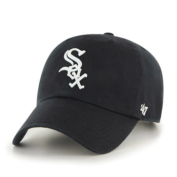 47 Chicago White Sox Youth Black Clean Up Adjustable Hat 3 47 Chicago White Sox Youth Black Clean Up Adjustable Hat