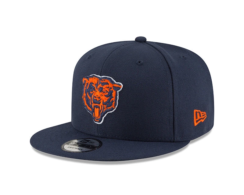 Chicago Bears Navy Bear Head 9FIFTY Snapback 3 Chicago Bears Navy Bear Head 9FIFTY Snapback
