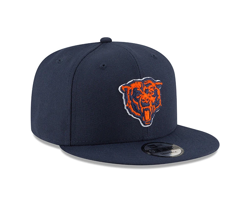 Chicago Bears Navy Bear Head 9FIFTY Snapback 5 Chicago Bears Navy Bear Head 9FIFTY Snapback - Image 3