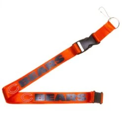 Chicago Bears Orange Team Lanyard