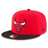 NEW ERA Chicago Bulls Red/Black Two Toned 9FIFTY Snapback