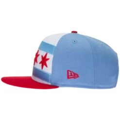 Chicago Cubs Blue, White, And Red Chicago Flag Snapback -Hockey Store media 756cbd77 d0d9 4d98 836a 353dfb5e395a