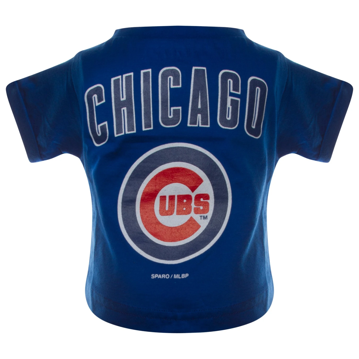 Chicago Cubs Royal Road Jersey Logo And Bullseye Dog Tee 3 Chicago Cubs Royal Road Jersey Logo And Bullseye Dog Tee