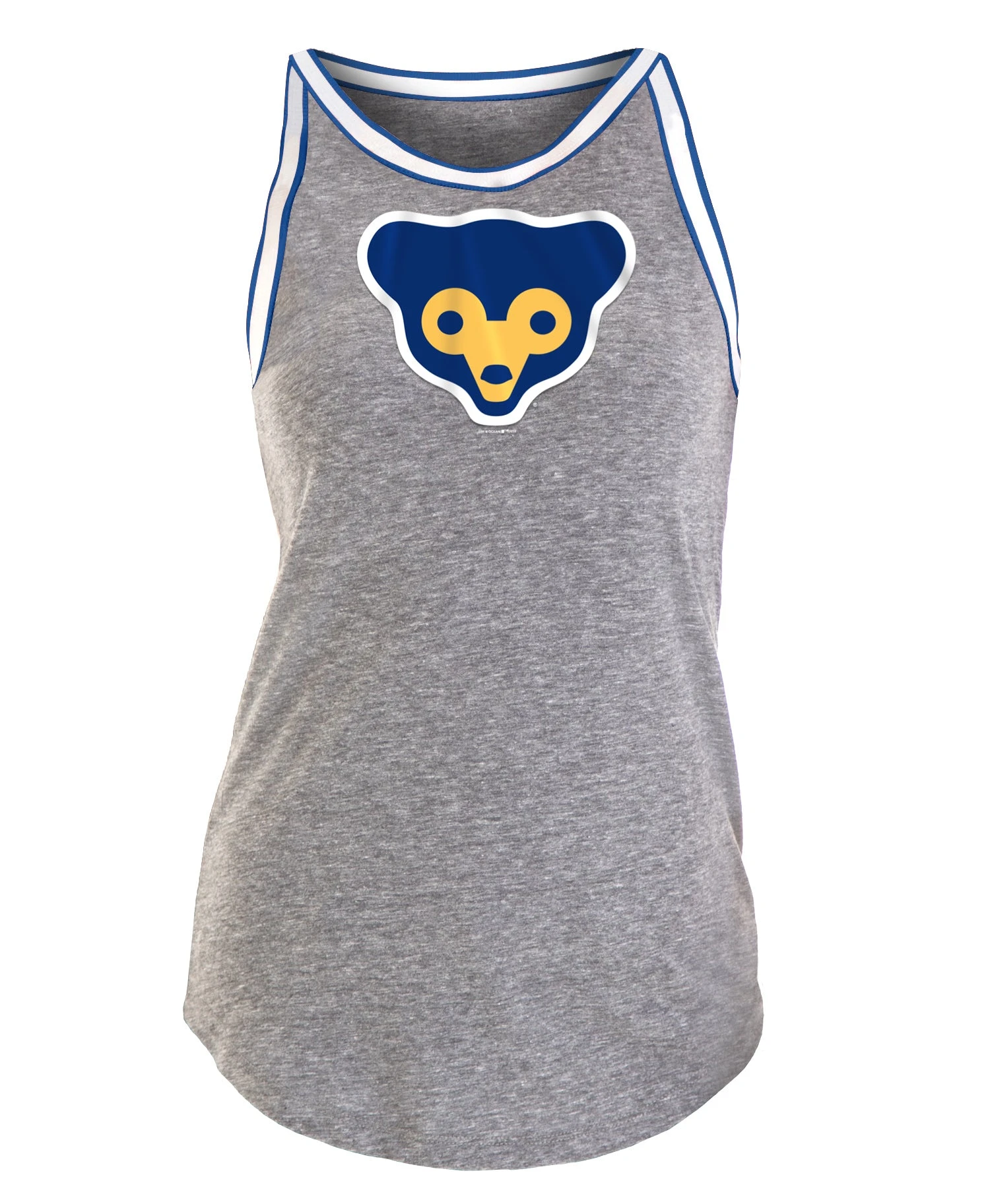 Chicago Cubs Women's Space Dye Royal Tank 3 Chicago Cubs Women's Space Dye Royal Tank