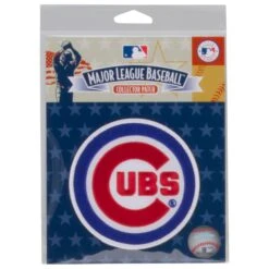 Chicago Cubs 4" Round Bullseye Logo Patch
