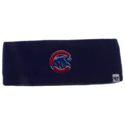 Chicago Cubs Royal Embroidered Crawl Bear Logo Ear Band