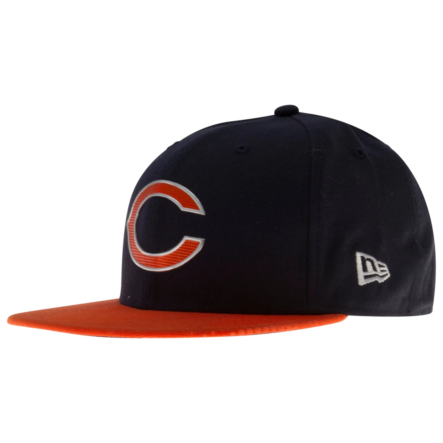 Chicago Bears Navy And Orange 2015 NFL Draft Fitted Flat Bill Hat 3 Chicago Bears Navy And Orange 2015 NFL Draft Fitted Flat Bill Hat