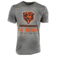 Chicago Bears Men's Grey Combine Poly Tee
