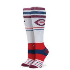 Chicago Cubs Women's Tall Boot Size Sock