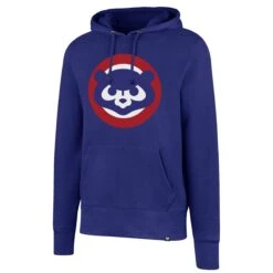 Chicago Cubs Royal 84 Bear Pullover Hood