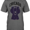 Chicago Bears Grey Open Mouth Loud Tee -Hockey Store media 9c94dff2 61e8 4624 9952 75cc31311c8c