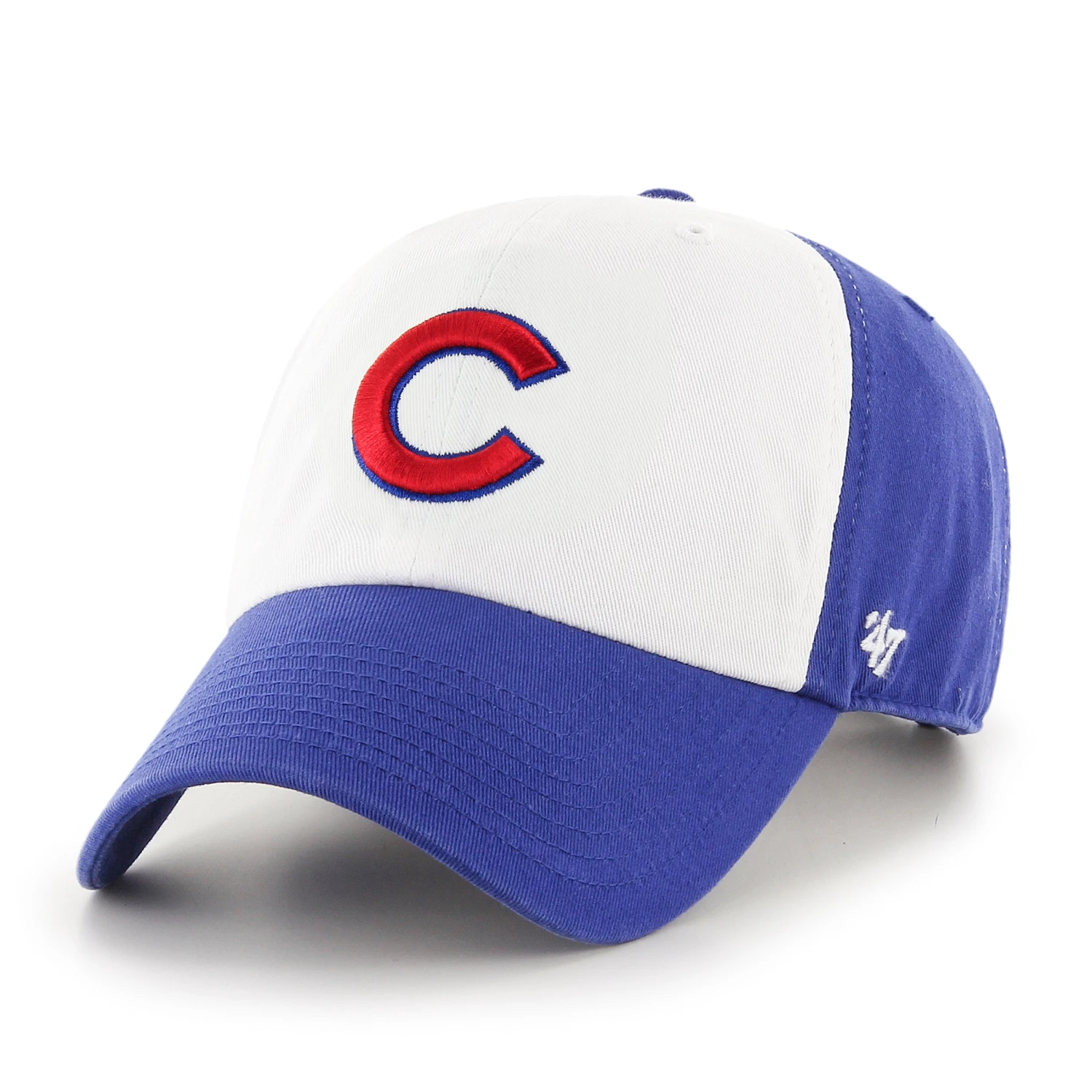 Chicago Cubs '47 Royal/White Clean Up Adjustable Youth Hat 3 Chicago Cubs '47 Royal/White Clean Up Adjustable Youth Hat