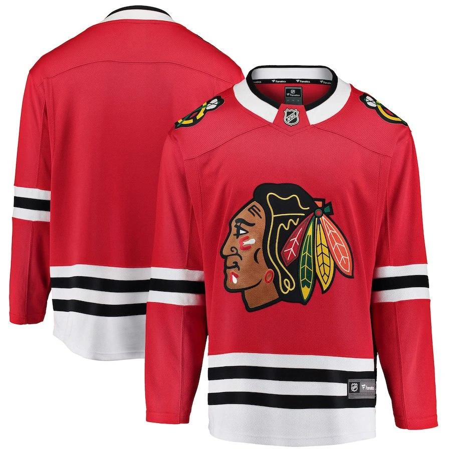 Chicago Blackhawks Fanatics Breakaway Home Red Replica Jersey 4 Chicago Blackhawks Fanatics Breakaway Home Red Replica Jersey - Image 2