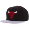Mitchell & Ness Chicago Bulls Black And Grey Fitted Hat -Hockey Store media b0c52c34 d63e 4979 bc90 55806dc7c098