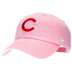 47 Chicago Cubs Toddler Pink Logo Adjustable Hat