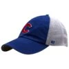 Chicago Cubs Royal And White Mesh "C" Logo Stretch Fit Trucker Style Fitted Hat -Hockey Store media b37256ea f667 4cbd abcb 79df558b19b0
