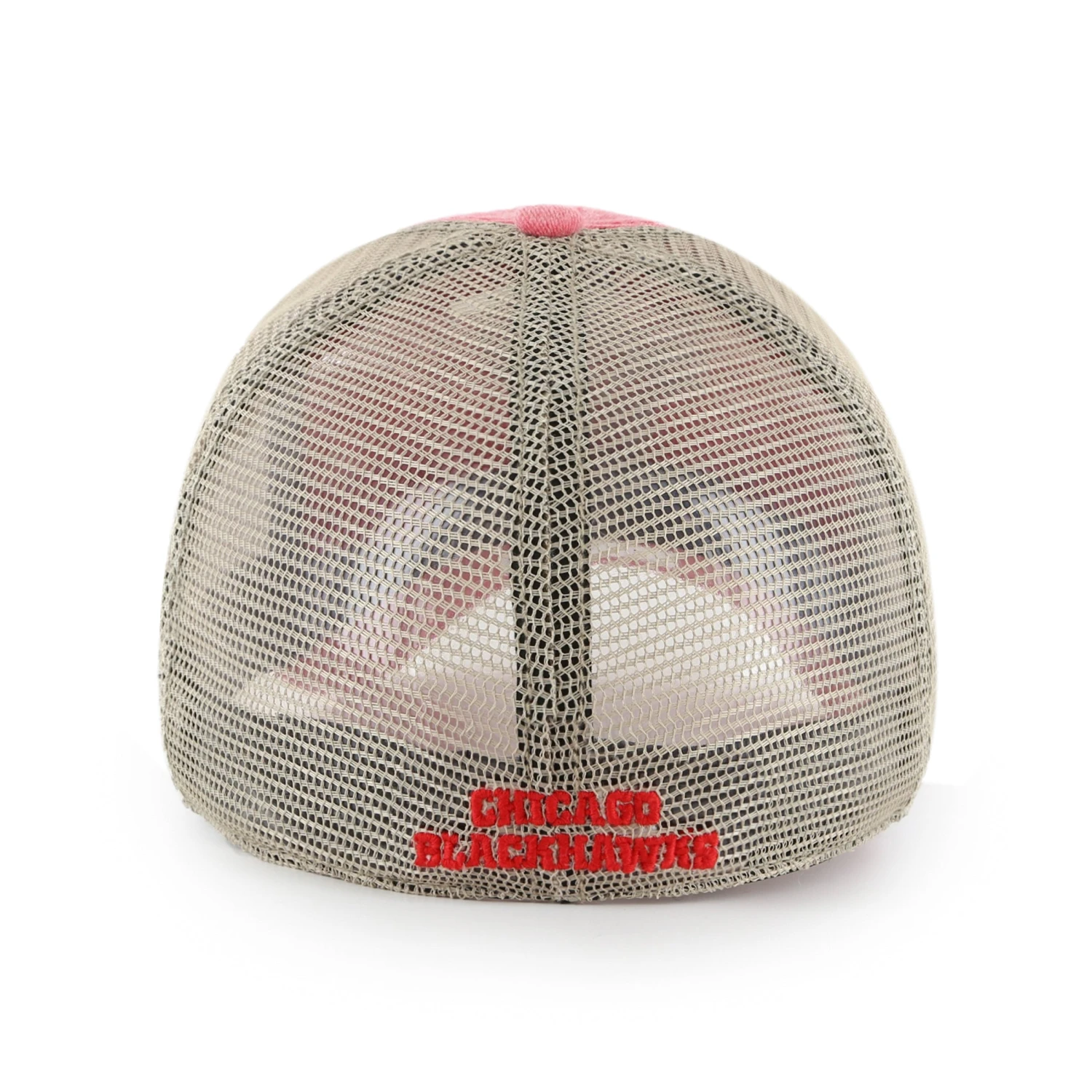 Chicago Blackhawks Red Burnstead 47 Closer Mesh Hat 4 Chicago Blackhawks Red Burnstead 47 Closer Mesh Hat - Image 2