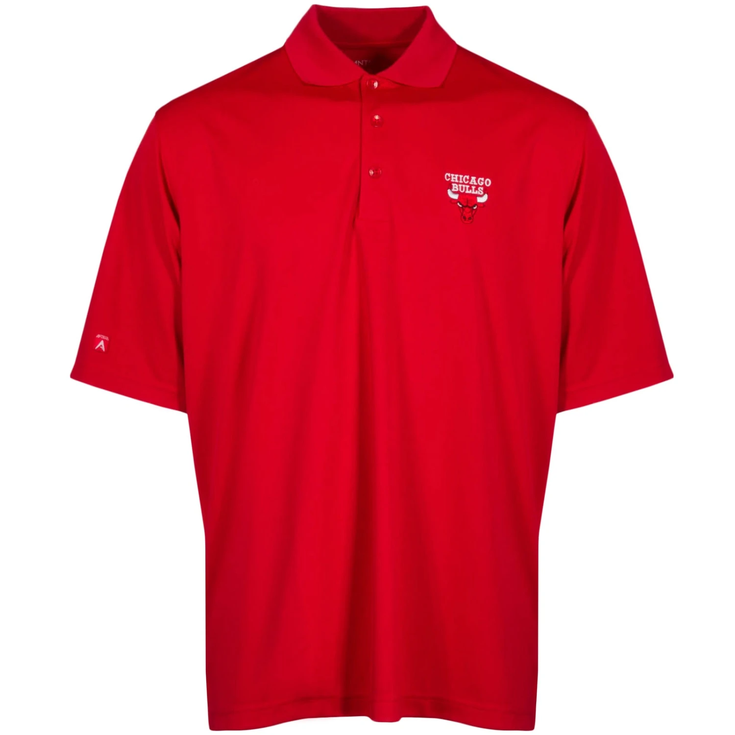 Chicago Bulls Men's Red Exceed Polo 3 Chicago Bulls Men's Red Exceed Polo