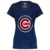Chicago Cubs Women's Royal Bullseye Scoop Tee 1 Chicago Cubs Women's Royal Bullseye Scoop Tee -Hockey Store media c0280bdf 1b5c 4767 a33f 166b21a0548c