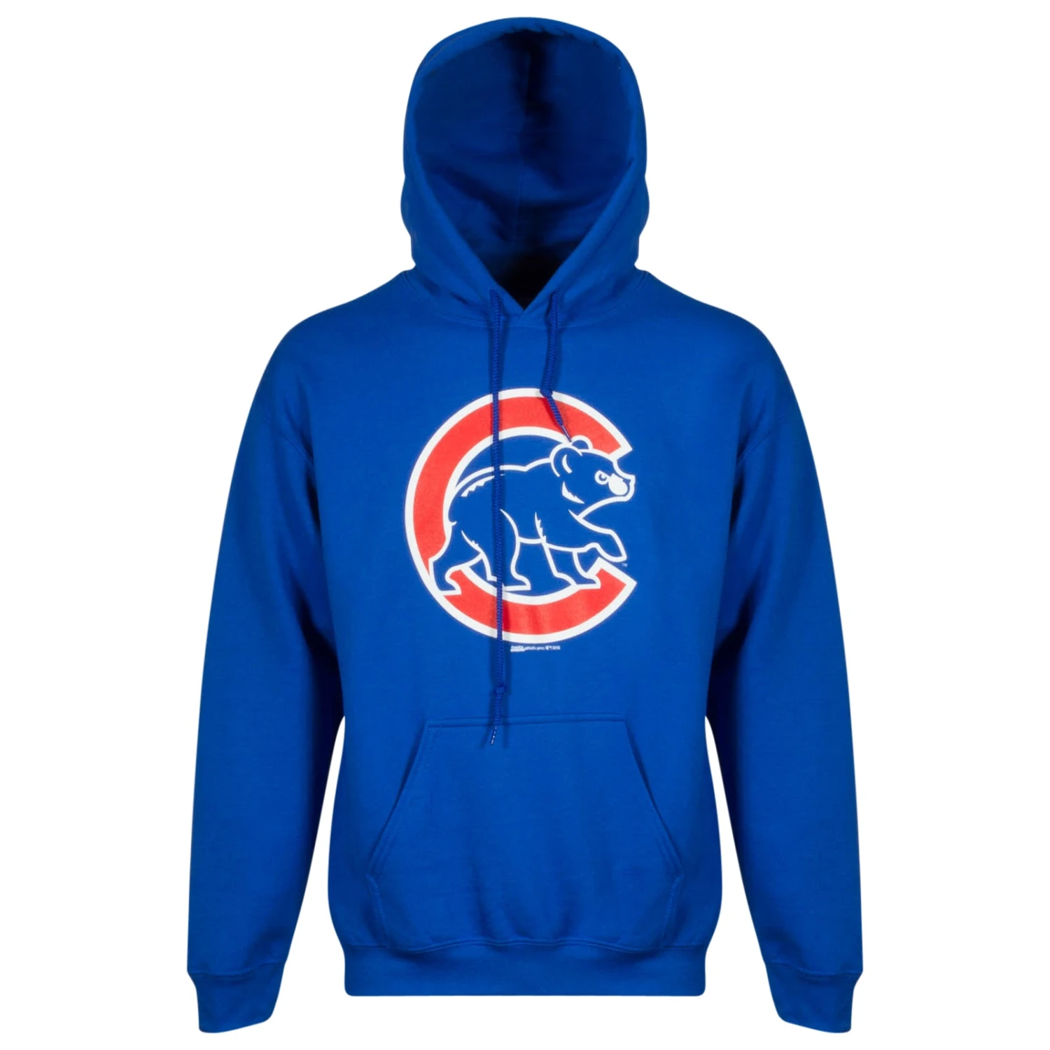 Chicago Cubs Men's Royal Crawl Bear Hoodie 3 Chicago Cubs Men's Royal Crawl Bear Hoodie