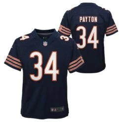Walter Payton Chicago Bears Nike Navy Youth Game Jersey