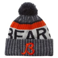 Chicago BearsOfficial Sideline Alternate "B" Logo Knit Hat
