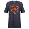 Chicago Bears Youth Navy Distressed Bear Face Tri-Blend Tee -Hockey Store media cee73d34 fdcc 4f75 ac92 fd645749b2b0