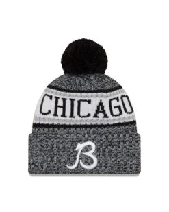 Chicago Bears 2018 Sports Knit - Black & White W/ B Logo
