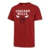 Chicago Bulls Red Primary Logo '47 Super Rival Tee -Hockey Store media dad41a5e d551 4d49 b303 66e250f05426