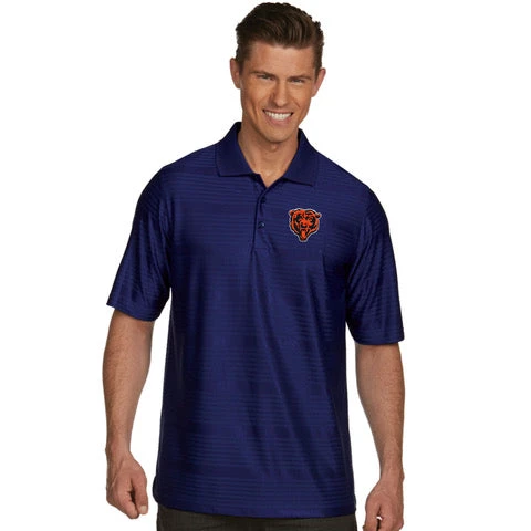 Chicago Bears Illusion Bearhead Polo 3 Chicago Bears Illusion Bearhead Polo