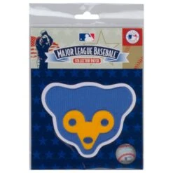 Chicago Cubs 1960-69 Cub Face 4 1/2" X 4" Patch