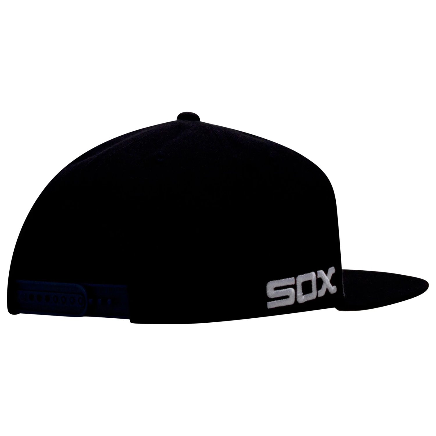 Chicago White Sox Navy And White Batterman Logo Flat Bill Snapback Hat 4 Chicago White Sox Navy And White Batterman Logo Flat Bill Snapback Hat - Image 2