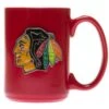 Chicago Blackhawks 15 Oz. Red Ceramic Metal Primary Logo Emblem Mug -Hockey Store media eb2349fb d7d5 4ace 9f92 48ca1da47b6b