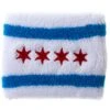Chicago Flag White Wristband -Hockey Store media f11394e2 d4ee 4b19 b6a7 0a03adedde34