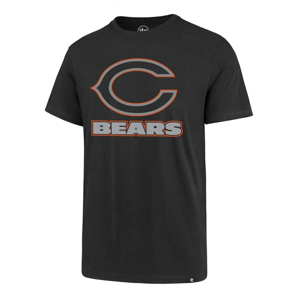 Chicago Bears Charcoal "C" Pop Rival Tee 3 Chicago Bears Charcoal "C" Pop Rival Tee