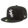 NEW ERA Chicago White Sox Black Fitted Primary Logo Fitted Flat Bill Hat 2 NEW ERA Chicago White Sox Black Fitted Primary Logo Fitted Flat Bill Hat -Hockey Store media f3558f13 4b42 4b19 b14c 0da2a7d6a440