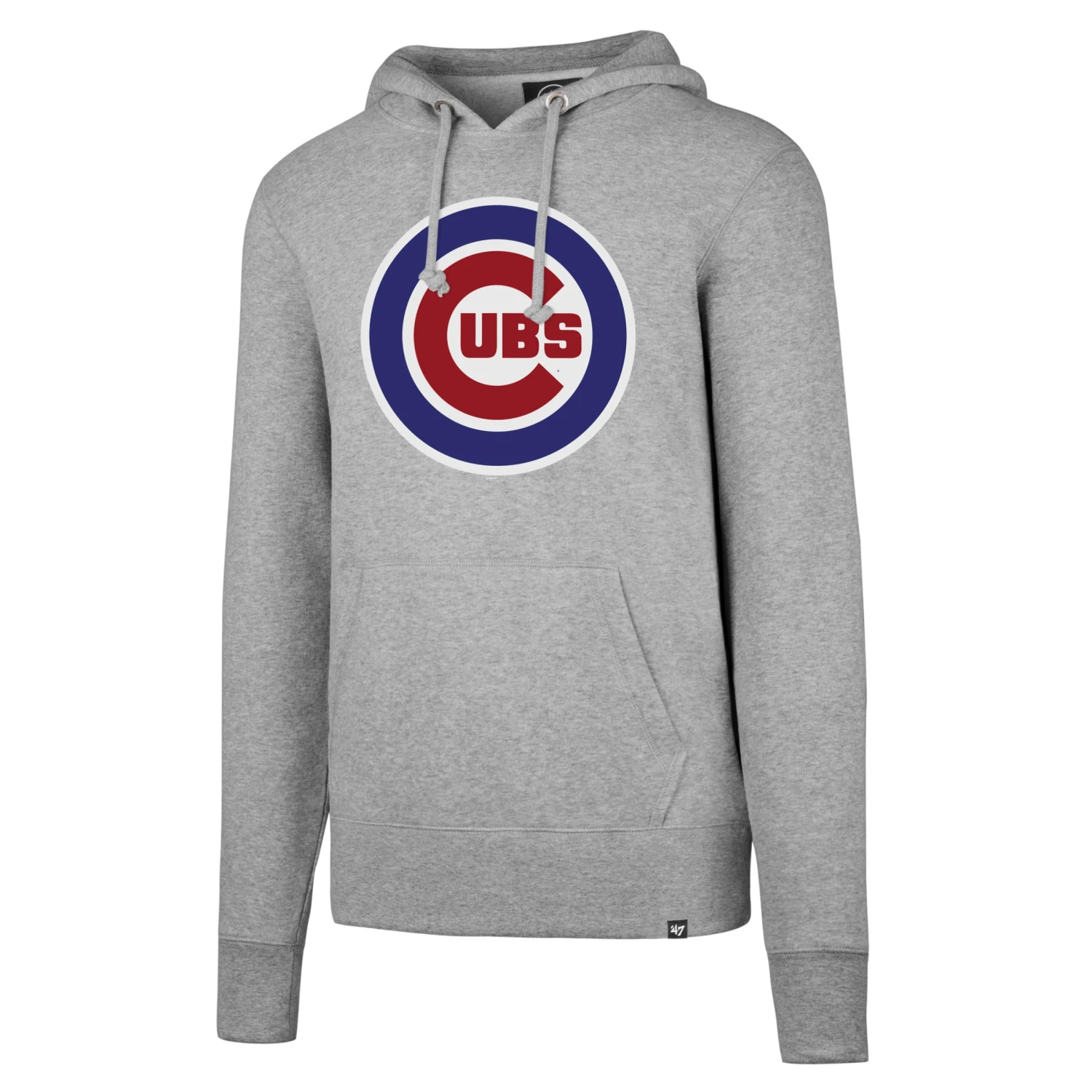 Chicago Cubs Grey Bullseye Headline Hoodie