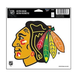 Chicago Blackhawks 5"x6" Full Color Ultra Decal By Wincraft