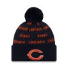 Chicago Bears Men's KNIT-REPEAT A3 W/ Pom & "C" Logo