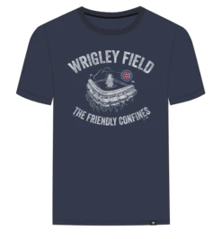 47 Chicago Cubs Navy Wrigley Field Franklin T-Shirt