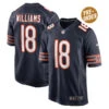 Caleb Williams Chicago Bears Nike Men's Navy Game Replica Jersey 2 Caleb Williams Chicago Bears Nike Men's Navy Game Replica Jersey -Hockey Store pre order mens nike caleb williams navy chicago bears 2024 nfl draft first round pick player game jersey ss5 p 2