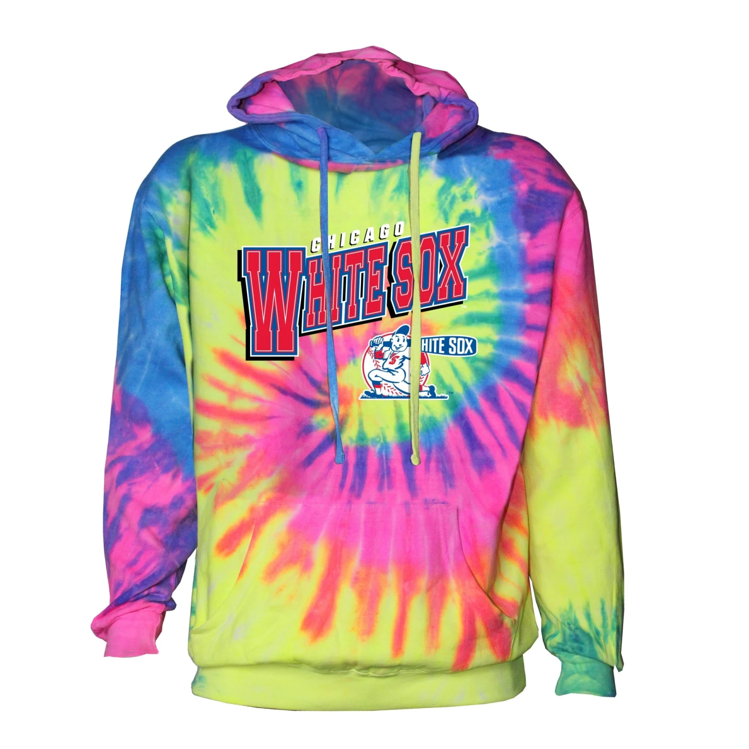Chicago White Sox Tye Dye Cooperstown Hoodie 3 Chicago White Sox Tye Dye Cooperstown Hoodie